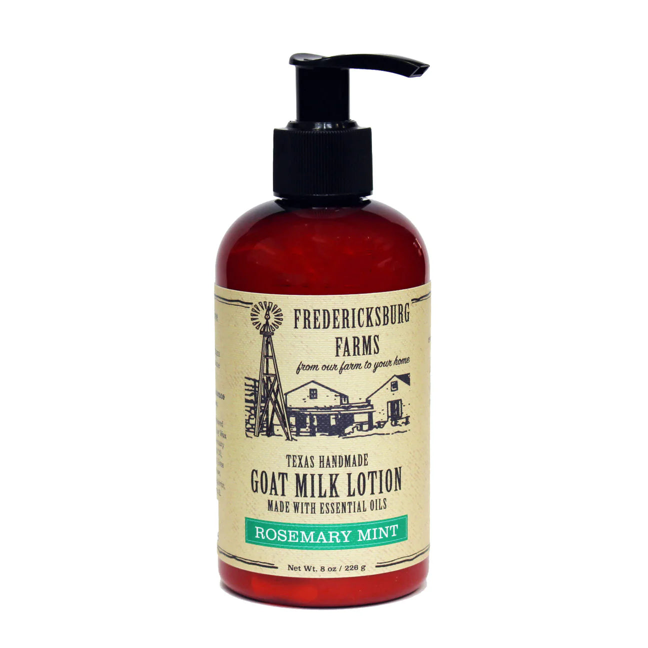 Fredericksburg Farms
Rosemary Mint Goat Milk Lotion