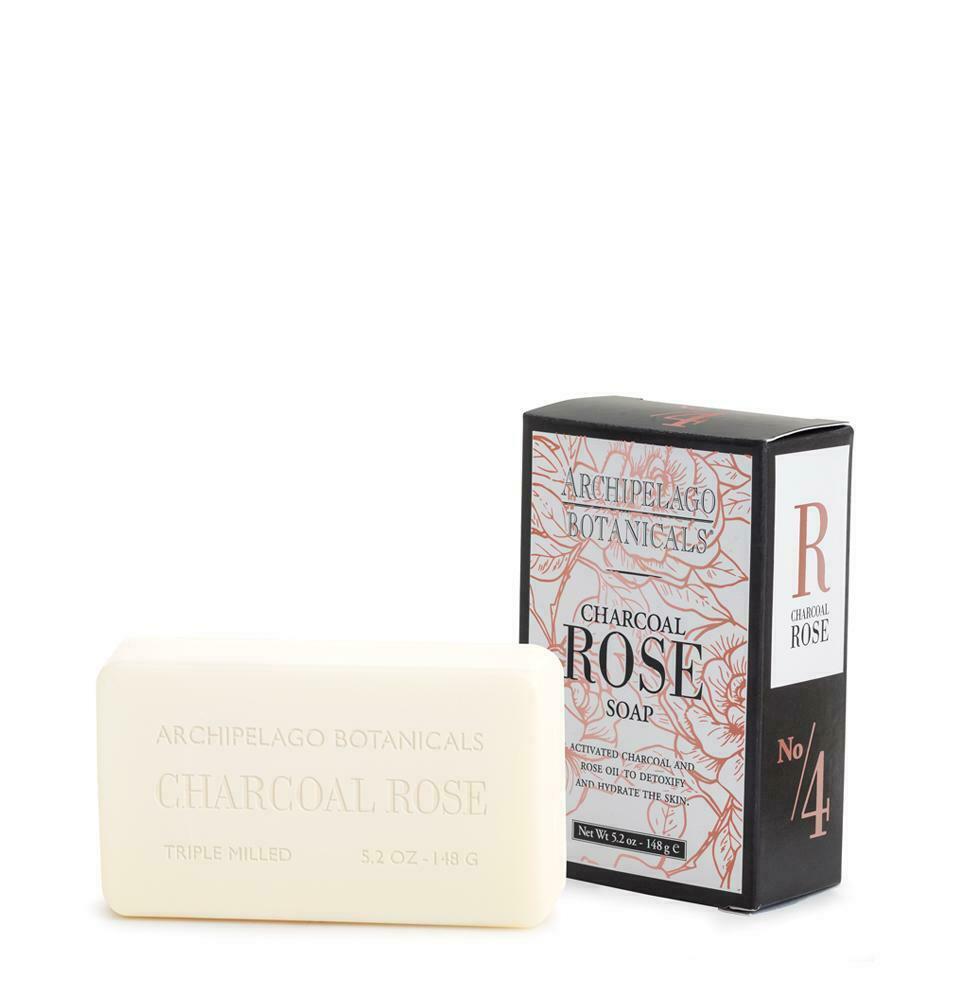 Charcoal Rose Soap Bar