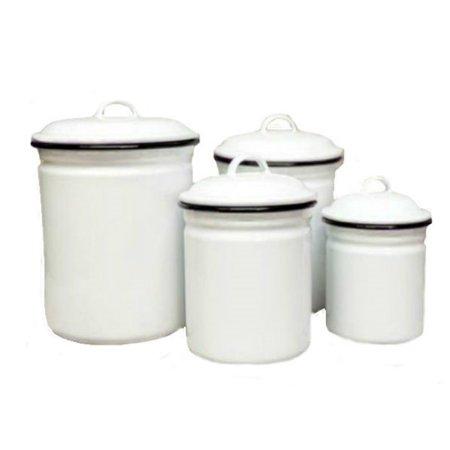 Crow Canyon V37BLA Storage Canister Set, 4 Piece