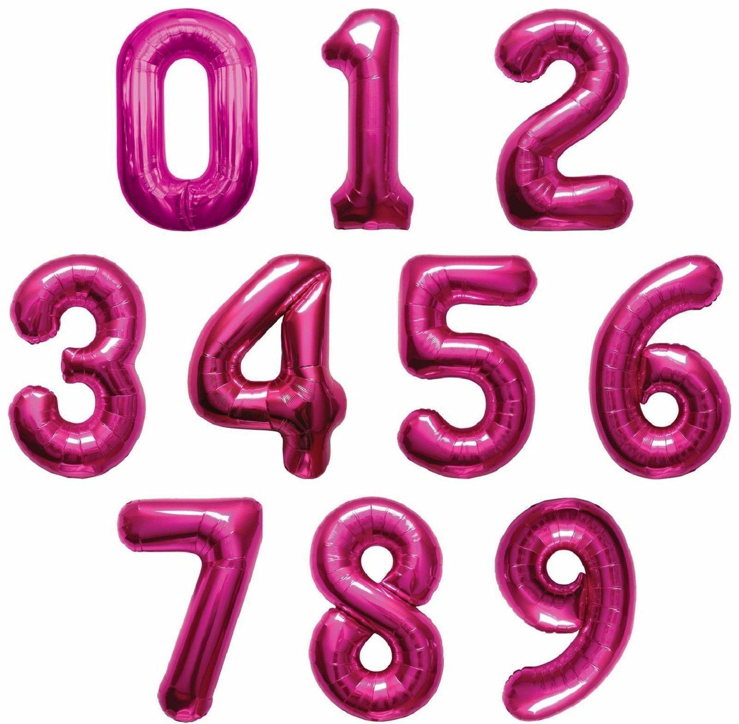 Anagram Number 8 Silver Foil Balloon
