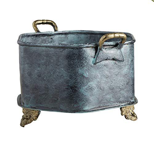 47th & Main Hexa Embossed Planter