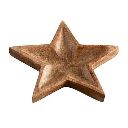 Creative Brands BMR069 Star Wood Decorative Tray
