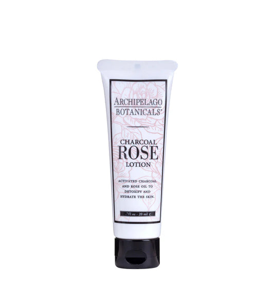 TRAVEL SIZE CHARCOAL ROSE LOTION