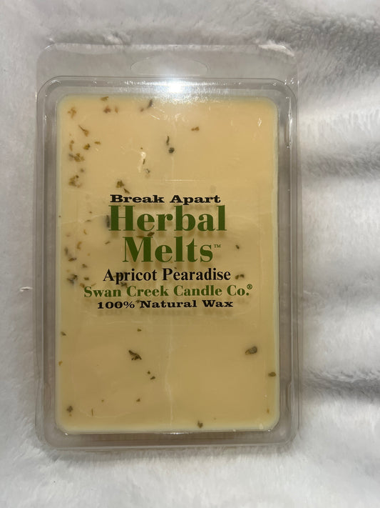 Swan Creek Candle Company Apricot Paradise Drizzle Melts Scented Melting Wax