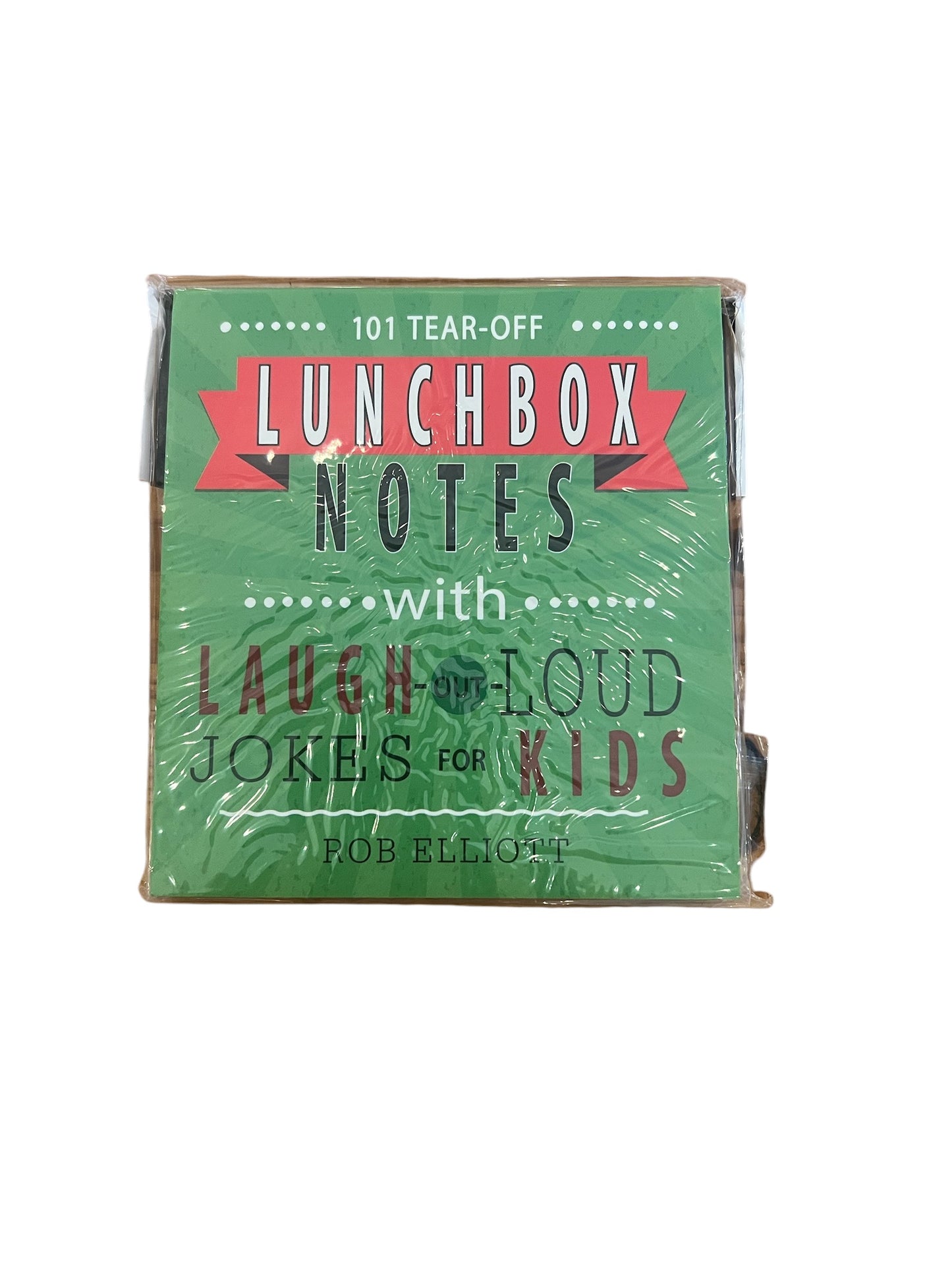 101 Tear-Off Lunchbox Notes with Laugh-Out-Loud Jokes for Kids, Funny Inspirational Encouragement for Kids