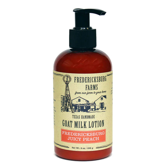 Fredericksburg Farms
Fredericksburg Juicy Peach Goat Milk Lotion