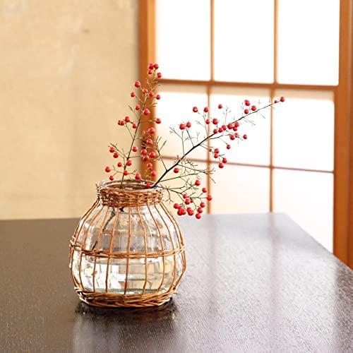 Spice of Life  Vase Knitting Basket Flower Base, Round