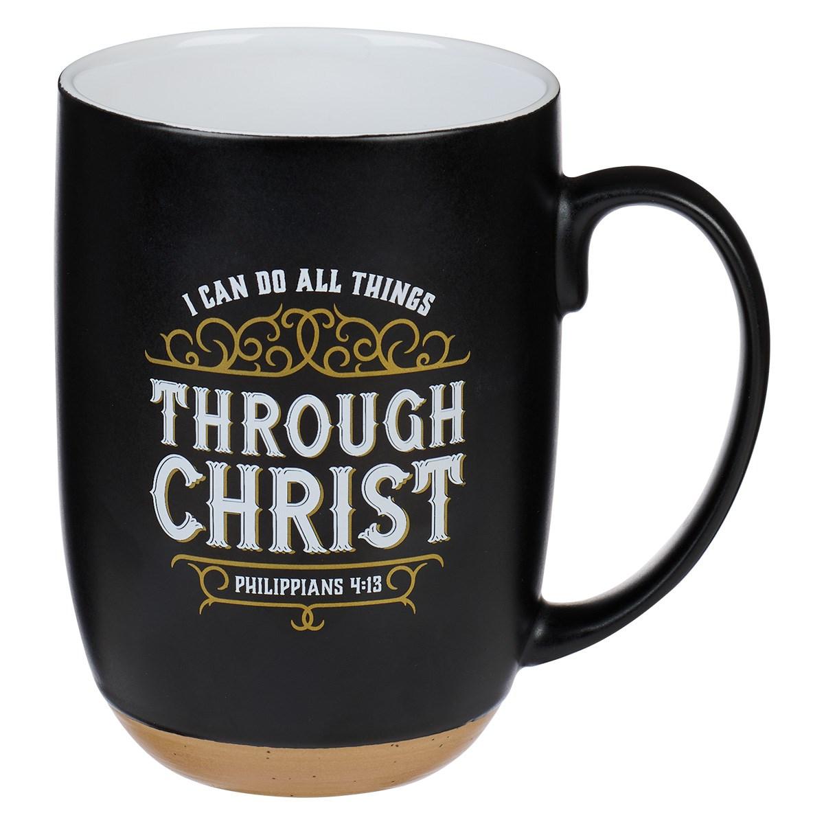 213817 All Things Through Christ-Philippians 4-13 Mug