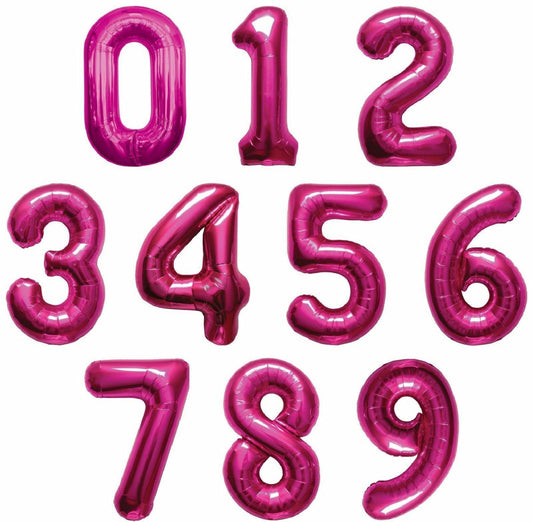 Anagram Number 8 Silver Foil Balloon