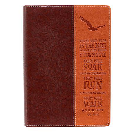 Wings Like Eagles Classic Lux-Leather Journal (Other)