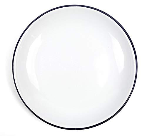 Enamelware 10.5 Inch Coupe Style Dinner Plate