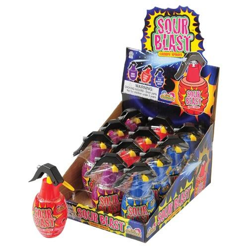 US Toy Ca360 12 Piece Sour Blast Candy Spray
