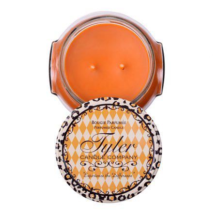 Tyler Candles Scented Candles - Mini Odor Eliminator Candles - Fragrant Unique Little Candles - Holiday Candles - Living Room Decor Jar Candles Scented - Pumpkin Spice Scent