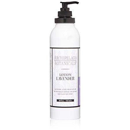 Archipelago Botanicals Lavender Body Lotion | Luxurious, Hydrating Body Lotion | Free from Parabens